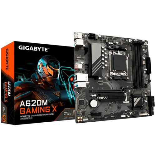 Gigabyte Motherboard A620M GAMING X AM5 4DDR5 HDMI/DP M.2 mATX