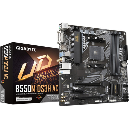 Gigabyte B550M DS3H AC (B550.AM4.mATX.DDR4)