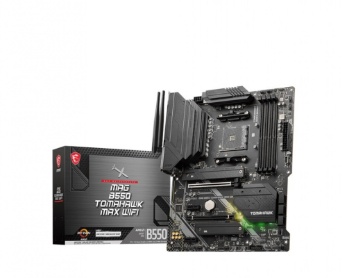MSI Emaplaat MAG B550 TOMAHAWK MAX WIFI AM4 4DDR4 HDMI/DP 2M.2 ATX