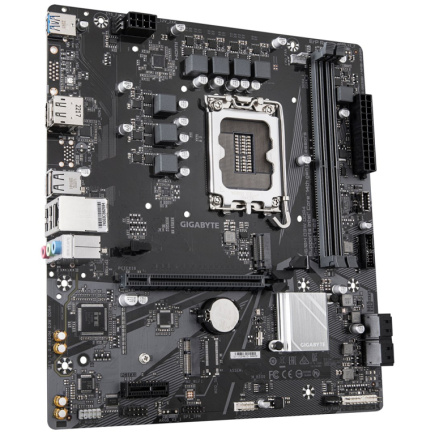 GIGABYTE H610M D3W DDR4 Emaplaat - Supports 14th Gen. Intel Core CPUs, 5+1+1 phases VRM, up to 3200MHz DDR4, 1xPCIe 3.0 M.2, 1GbE LAN, USB 3.2 Gen 1
