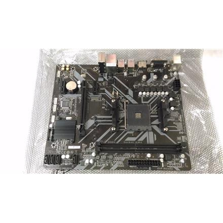 Taastatud. GIGABYTE B450M H 1.0 | Gigabyte | USED, REFURBISHED, WITHOUT ORIGINAL PACKAGING AND ACCESSORIES, ONLY BACK PANEL INCLUDED