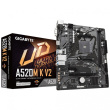 GIGABYTE A520M K V2 Emaplaat - Supports AMD Ryzen 5000 Series AM4 CPUs, up to 5100MHz DDR4 (OC), PCIe Gen3 x4 M.2, GbE LAN, USB 3.2 Gen 1