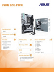 Asus Motherboard PRIME Z790-P WIFI s1700 4DDR5 HDMI/DP ATX