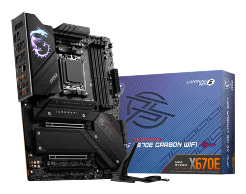 MSI MPG X670E CARBON WIFI Motherboard AMD X670 Socket AM5 ATX