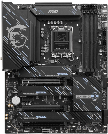 MSI Z890 GAMING PLUS WIFI Emaplaat Intel Z890 LGA 1851 (Socket V1) ATX