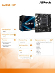 ASRock Motherboard A520M-HDV AM4 2DDR4 HDMI/DVI/VGA M.2 mATX