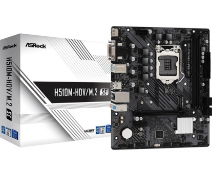 ASRock H510M-HDV/M.2 SE s1200 2DDR4 HDMI/DVI mATX
