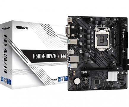 ASRock H510M-HDV/M.2 SE s1200 2DDR4 HDMI/DVI mATX