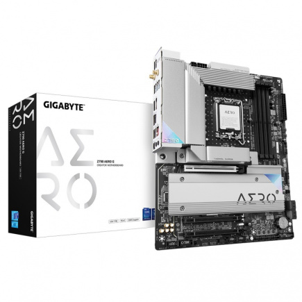 Gigabyte Emaplaat Z790 AERO G s1700 4DDR5 HDMI USB-C M.2 ATX