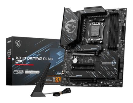 MSI X870 GAMING PLUS WIFI Motherboard AMD X870 Socket AM5 ATX