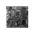 MSI | PRO B760M-P | Processor family Intel | Processor socket  LGA1700 | DDR5 DIMM | Memory slots 4 | Supported hard disk drive interfaces 	SATA, M.2 | Number of SATA connectors 4 | Chipset Intel B760 | mATX