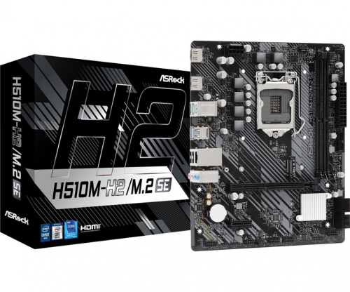 ASRock H510M-H2/M.2 SE Emaplaat