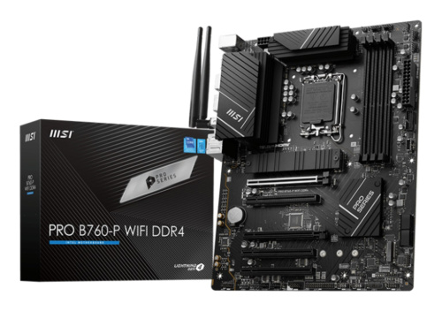 MSI PRO B760-P WIFI DDR4 Motherboard LGA 1700 ATX