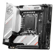 MSI | MPG B760I EDGE WIFI | Processor family Intel | Processor socket  LGA1700 | DDR5 DIMM | Memory slots 2 | Supported hard disk drive interfaces SATA, M.2 | Number of SATA connectors 4 | Chipset Intel B760 | Mini-ITX