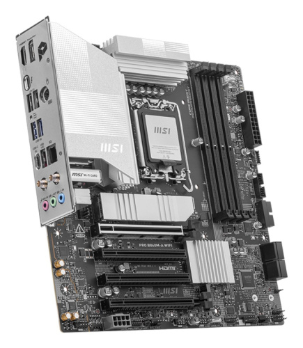 MSI PRO B860M-A WIFI Motherboard Intel B860 LGA 1851 (Socket V1) micro ATX