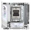 GIGABYTE X870I AORUS PRO ICE Emaplaat - Supports AMD Ryzen 9000 Series CPUs, 8+2+1 phases VRM, up to 8400MHz DDR5 (OC), 1xPCIe 5.0 M.2 + 1xPCIe 4.0 M.2, WI-FI 7, 2,5GbE LAN, USB 4