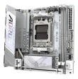 GIGABYTE X870I AORUS PRO ICE Emaplaat - Supports AMD Ryzen 9000 Series CPUs, 8+2+1 phases VRM, up to 8400MHz DDR5 (OC), 1xPCIe 5.0 M.2 + 1xPCIe 4.0 M.2, WI-FI 7, 2,5GbE LAN, USB 4