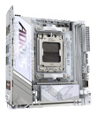 GIGABYTE X870I AORUS PRO ICE Emaplaat - Supports AMD Ryzen 9000 Series CPUs, 8+2+1 phases VRM, up to 8400MHz DDR5 (OC), 1xPCIe 5.0 M.2 + 1xPCIe 4.0 M.2, WI-FI 7, 2,5GbE LAN, USB 4