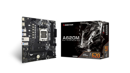 Biostar A620MS Motherboard AMD A620 Socket AM5 micro ATX