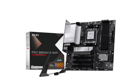 MSI Motherboard PRO B850M-P WIFI AM5 4DDR5 ATX