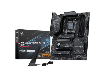 MSI Emaplaat X870E GAMING PLUS WIFI AM5 4DDR5 ATX