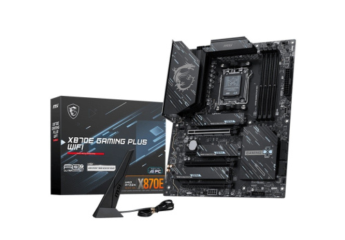 MSI Emaplaat X870E GAMING PLUS WIFI AM5 4DDR5 ATX