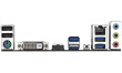 GIGABYTE A520M H Emaplaat - Supports AMD Ryzen 5000 Series AM4 CPUs, 4+3 Phases Pure Digital VRM, up to 5100MHz DDR4 (OC), PCIe 3.0 x4 M.2, GbE LAN, USB 3.2 Gen 1