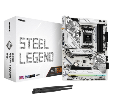 ASRock B650 STEEL LEGEND WIFI AM5 4DDR5 HDMI/DP M2 AT