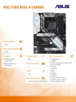 Asus Motherboard ROG STRIX B550-A GAMING AM4 4DDR4 HDMI/DP ATX