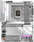 GIGABYTE Z890 AORUS ELITE WIFI7 ICE Emaplaat - Supports Intel Core Ultra (Series 2) CPUs, 16+1+2 phases VRM, up to 8800MHz DDR5 (OC), 1xPCIe 5.0 + 3xPCIe 4.0, Wi-Fi 7, 2.5GbE LAN, Thunderbolt 4