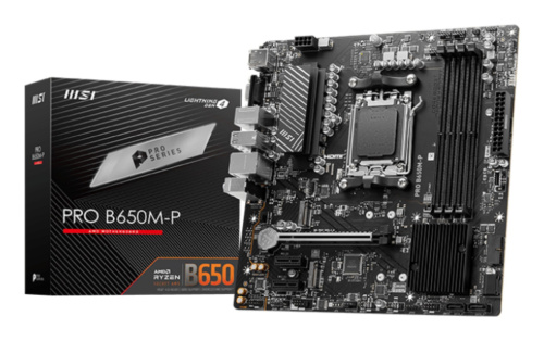 MSI PRO B650M-P Emaplaat AMD B650 Socket AM5 micro ATX
