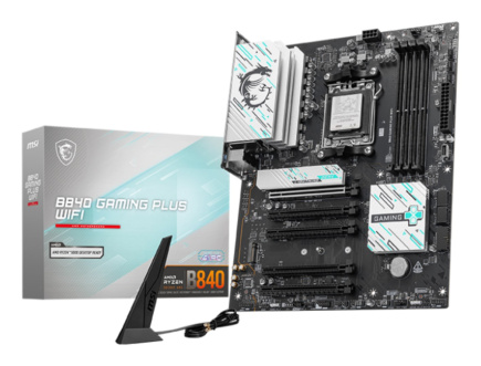 MSI B840 GAMING PLUS WIFI Emaplaat AMD B840 Socket AM5 ATX