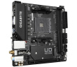 GIGABYTE A520I AC Emaplaat - Supports AMD Ryzen 5000 Series AM4 CPUs, 6 Phases Digital VRM, up to 5300MHz DDR4 (OC), 1xPCIe 3.0 M.2, WIFI, GbE LAN, USB 3.2 Gen1