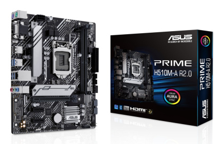 ASUS PRIME H510M-A R2.0 Intel H510 LGA 1200 (Socket H5) micro ATX Emaplaat