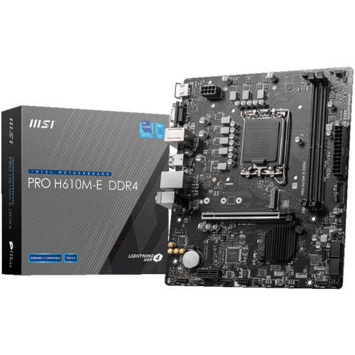 1700 MSI H610M-E PRO mATX D4