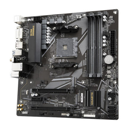 Gigabyte B550M DS3H Socket AM4 micro ATX AMD  B550 PLYGIGAM40075