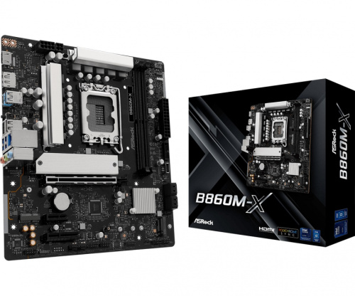 ASRock Emaplaat B860M-X s1851 4DDR5 mATX