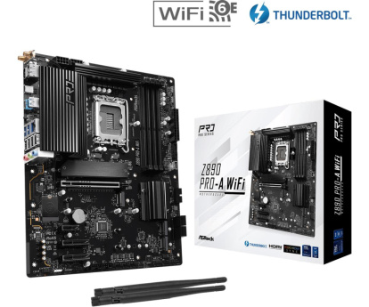 Mainboard|ASROCK|Intel Z890|LGA1851|ATX|Memory DDR5|Memory slots 4|Z890PRO-AWIFI