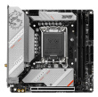 MSI | MPG B760I EDGE WIFI | Processor family Intel | Processor socket  LGA1700 | DDR5 DIMM | Memory slots 2 | Supported hard disk drive interfaces SATA, M.2 | Number of SATA connectors 4 | Chipset Intel B760 | Mini-ITX