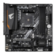 GIGABYTE B550M AORUS ELITE AX Emaplaat - AMD Ryzen 5000 CPUs, 5+3 Phases VRM, up to 4733MHz DDR4, 1xPCIe 4.0 + 1xPCIe 3.0 M.2, Wi-Fi 6E, 1GbE LAN, USB 3.2 Gen 1