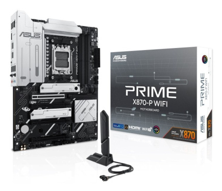 ASUS Prime X870-P WIFI AMD X870 Emaplaat AM5 Socket ATX