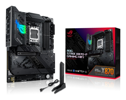 ASUS ROG Strix X870-F Gaming WiFi AMD X870 Emaplaat AM5 Socket ATX