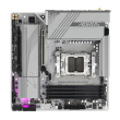 GIGABYTE B650M AORUS ELITE AX ICE Emaplaat - AMD Ryzen 9000 Series CPUs, 12+2+2 Phases VRM, up to 8000MHz DDR5 (OC), 1xPCIe 5.0 + 1xPCIe 4.0 M.2, 2.5GbE LAN, WIFI 6E, USB 3.2 Gen 2x2