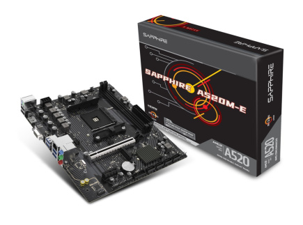 SAPPHIRE A520M-E Emaplaat