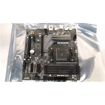 Taastatud. ASRock A520M PHANTOM GAMING 4 | ASRock A520M PHANTOM GAMING 4 | Processor family AMD | Processor socket AM4 | DDR4 DIMM | Memory slots 4 | Supported hard disk drive interfaces 	SATA, M.2 | Number of SATA connectors 4 | Chipset AMD A520 | Micro