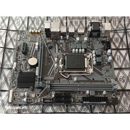 Taastatud. GIGABYTE H410M H V3 1.0 M/B,  | Gigabyte | H410M H V3 1.0 M/B | Processor family Intel | Processor socket LGA1200 | DDR4 DIMM | Memory slots 2 | Supported hard disk drive interfaces 	SATA, M.2 | Number of SATA connectors 4 | Chipset Intel H |