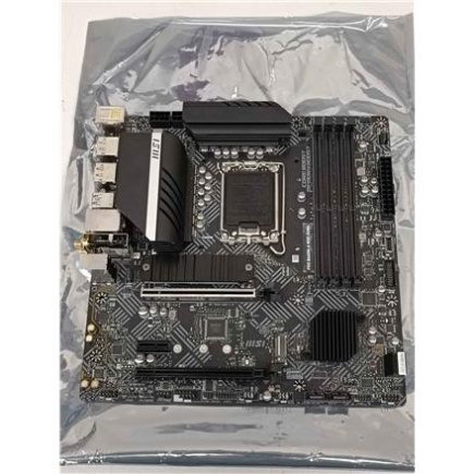 Восстановленный. MSI PRO B660M-A WIFI DDR4 | MSI | PRO B660M-A WIFI DDR4 | Processor family Intel | Processor socket  LGA1700 | DDR4 DIMM | Memory slots 4 | Supported hard disk drive interfaces 	SATA, M.2 | Number of SATA connectors 4 | Chipset Intel B660