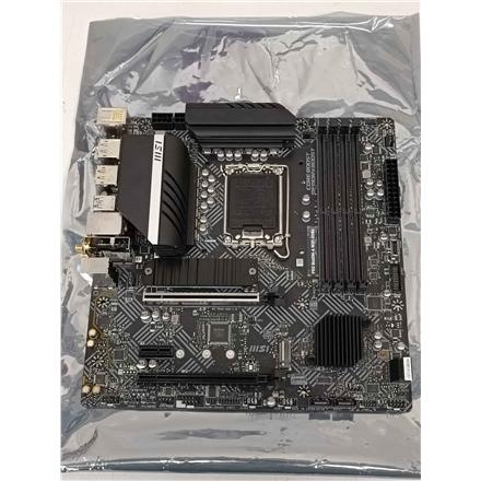 Восстановленный. MSI PRO B660M-A WIFI DDR4 | MSI | PRO B660M-A WIFI DDR4 | Processor family Intel | Processor socket  LGA1700 | DDR4 DIMM | Memory slots 4 | Supported hard disk drive interfaces 	SATA, M.2 | Number of SATA connectors 4 | Chipset Intel B660