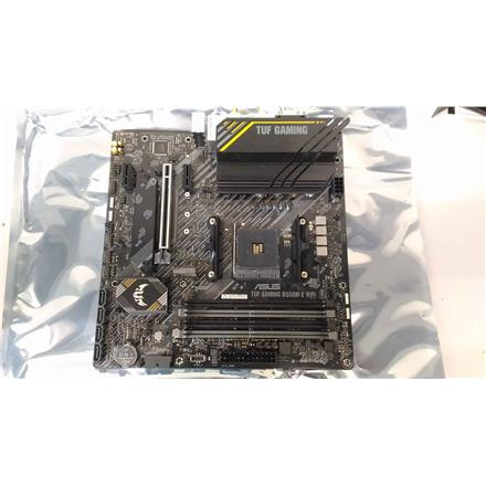 Renew. ASUS TUF GAMING B550M-E WIFI | Asus | TUF GAMING B550M-E WIFI | Processor family AMD | Processor socket AM4 | DDR4 DIMM | Memory slots 4 | Supported hard disk drive interfaces SATA, M.2 | Number of SATA connectors 4 | Chipset AMD B550 | Micro