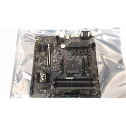 Taastatud. ASUS TUF GAMING A520M-PLUS | Asus TUF GAMING A520M-PLUS | Processor family AMD | Processor socket AM4 | DDR4 DIMM | Memory slots 4 | Supported hard disk drive interfaces 	SATA, M.2 | Number of SATA connectors 4 | Chipset  AMD A520 | Micro ATX |